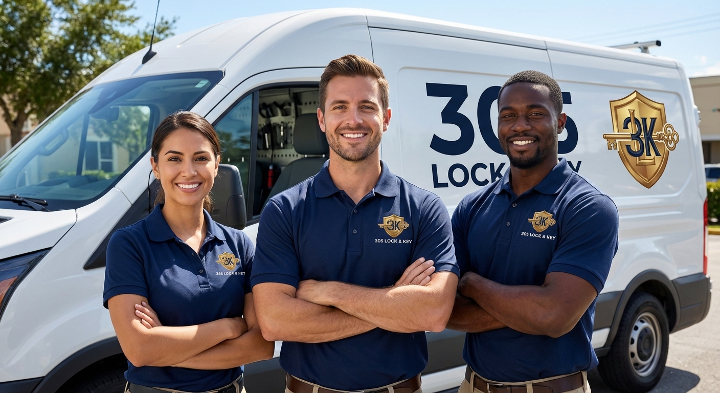 305 Lock & Key team of professional locksmiths